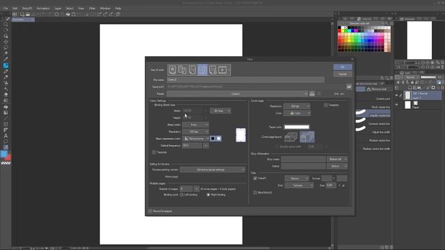 Starting a new canvas in CLIP STUDIO PAINT - What are the options? смотреть онлайн