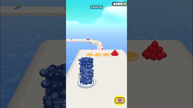 Pancake Run - All Levels 11-20 🥞🍌🥞🍓 Gameplay (Android,ios) New Update Part 2 смотреть онлайн