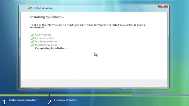 Windows Vista Delta M2 Installation - VMware смотреть онлайн