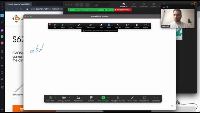 YAZMASI ve ÖĞRENMESİ KOLAY - GAOMON S620 Pen Tablet - Çizim Tableti смотреть онлайн