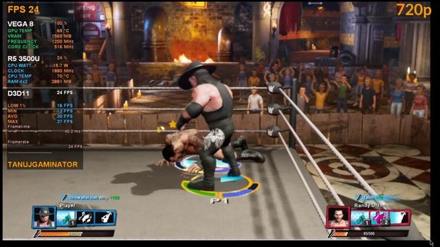 WWE 2K BATTLEGROUNDS | RYZEN 5 3500U | 8GB RAM | VEGA 8 | BENCHMARK смотреть онлайн