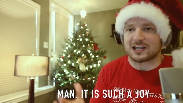Santa Raps SO Fast!!! (NEW WORLD RECORD!) смотреть онлайн