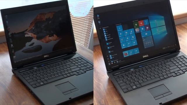 DELL Vostro 1720 Windows Vista vs Windows 10 смотреть онлайн