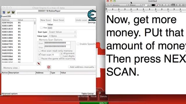 Hacking Cash/Money MAC ROBLOX смотреть онлайн
