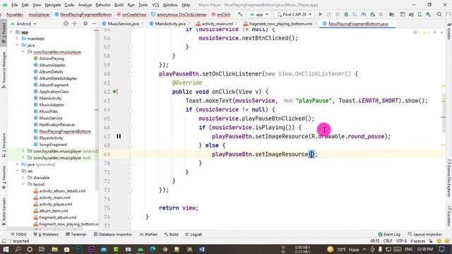 How To Develop Audio Player - Android Studio Bangla | Minimized Player, Design And Show Part - 23 смотреть онлайн