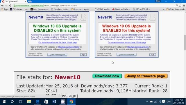How to prevent Windows 10 forced upgrades using Never 10 tool to stop upgrade for Windows 7 and 81 смотреть онлайн