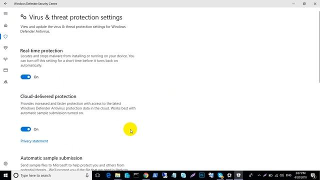 Disable or Enable Windows Defender in Windows 10 смотреть онлайн