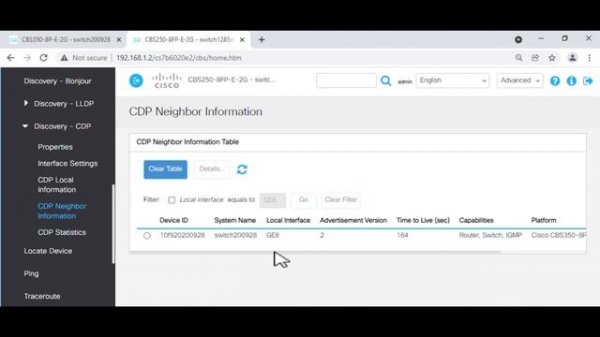 Performing IGMP snooping configuration on a CBS switch