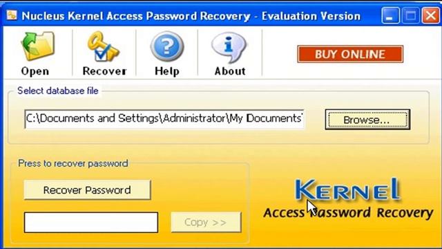 How to Recover Deleted Access Database Files Password Using Kernel for Access Password Recovery смотреть онлайн