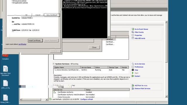 Microsoft Windows Server 2008 Active Directory Certificate Services Part 2 of 2 смотреть онлайн