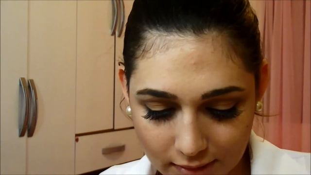 Maquiagem Glamour com Batom vermelho. смотреть онлайн