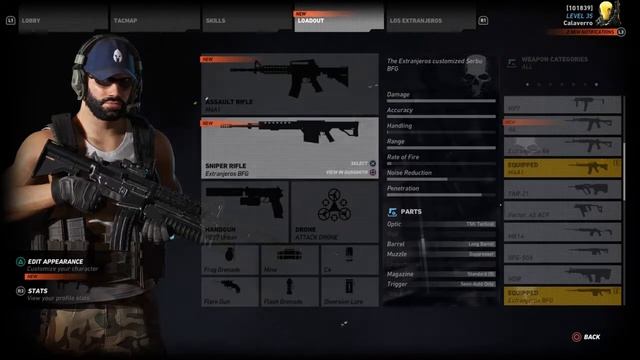 Ghost Recon® Wildlands Sniper Rifle, HTI Muddy Bones смотреть онлайн