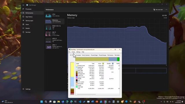 Windows 11 & RamMap - Freeing Up Bloated Memory 😈 смотреть онлайн