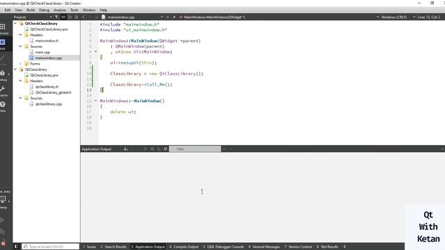 Qt C++ Class Library | How to Use DLL File In Qt | Use Class Library смотреть онлайн
