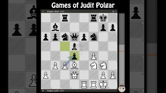 Judith Polgar || Chess Games Collection 81 @chessbuddies 🔴 #JudithPolgar смотреть онлайн