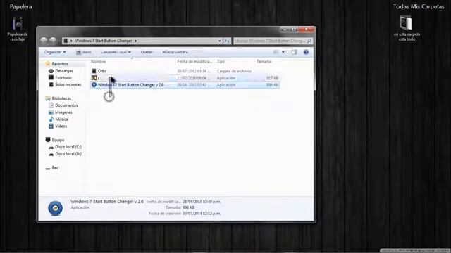 Como Cambiar La Obr De Windows 7 (Boton De Inicio) 32/64 Bits 2014 смотреть онлайн