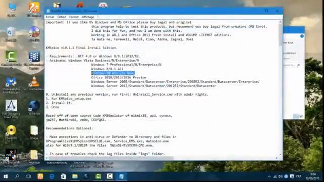 Activate All Windows & Office Using KMSpico 2017. смотреть онлайн