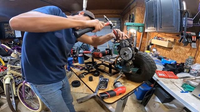Goped Big Foot Engine Modifications!