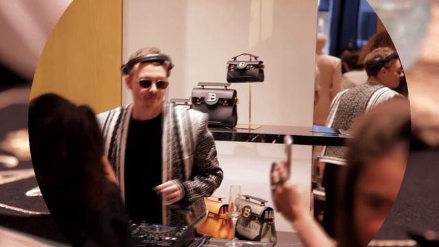 Soft 1945 bag party launch | Balmain Concept Store Saint-Honoré, Paris смотреть онлайн