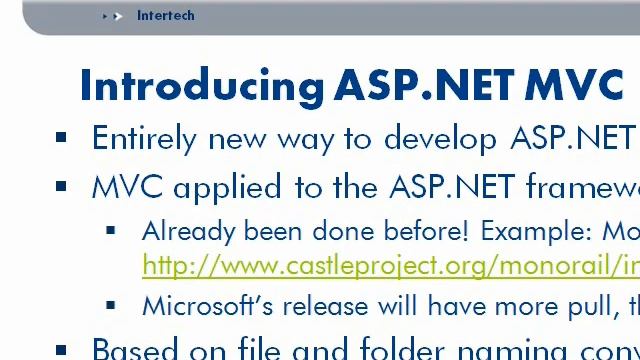 Intertech ASP.NETMVC Training Part 2 смотреть онлайн
