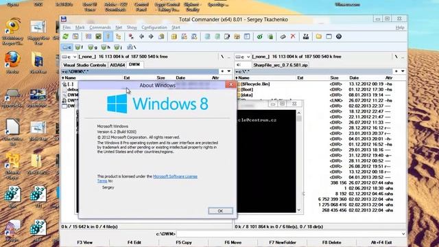 True Aero Glass with blur in Windows 8!! смотреть онлайн