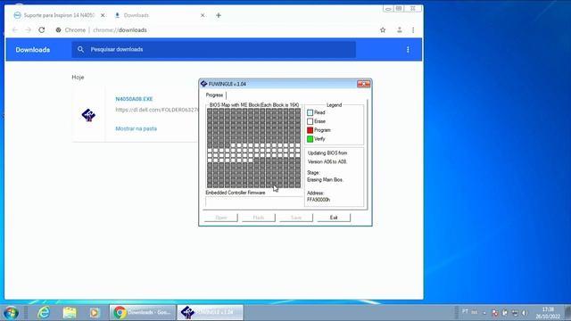 Como Atualizar a bios de NOTEBOOK ou DESKTOP DELL ! смотреть онлайн