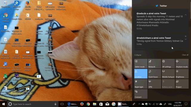 Quick look at Windows 10 insider preview build 16275 Fall Creators update August 26th 2017 смотреть онлайн