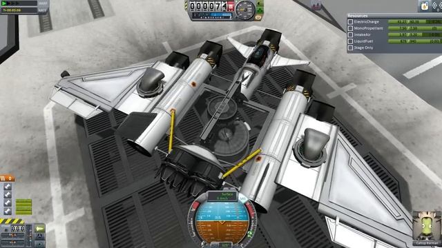 Kerbal Space Program VTOL Recovery Plane смотреть онлайн