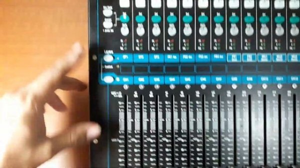 CONSOLA ALLEN HEATH Q-16 tutorial#1