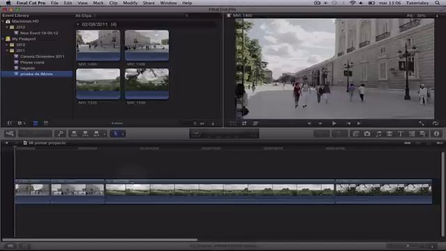 Final Cut Pro X en español - 11 - Importar desde iMovie смотреть онлайн