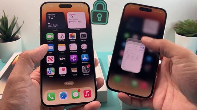 iPhone 14 Pro Max vs iPhone 14 Pro Size Comparison смотреть онлайн
