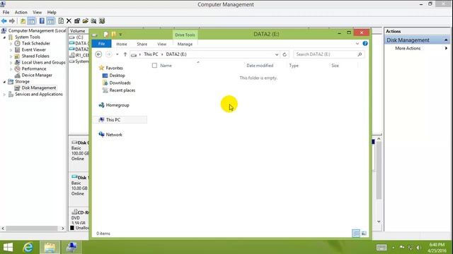 การรวมไดร์ฟ Extend Volume Disk Windows смотреть онлайн