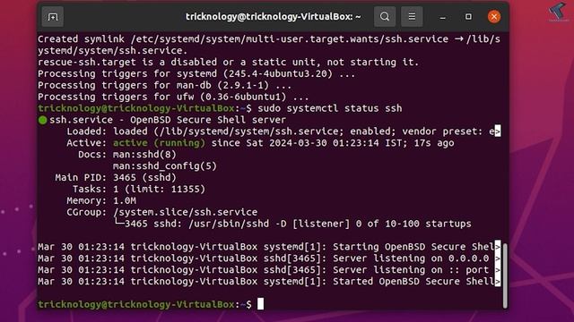 How to Enable SSH on Ubuntu and Connect From CMD смотреть онлайн