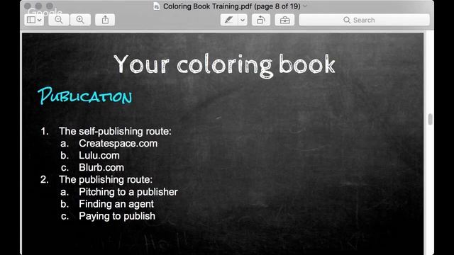 How to Publish Your Own Coloring Books | Art Business with Natasha Wescoat смотреть онлайн