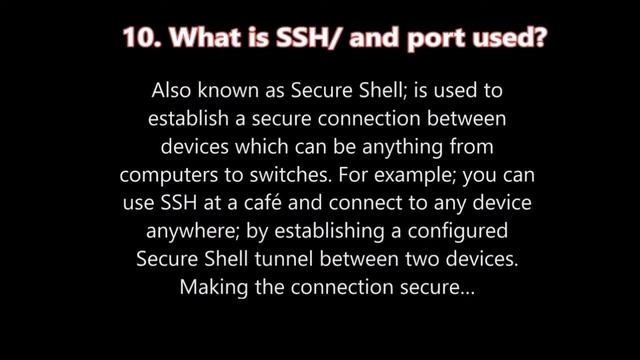 What is SSH and Port used? смотреть онлайн