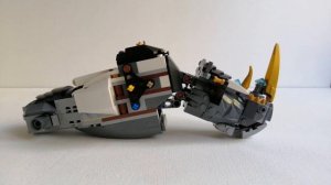 LEGO Ninjago - сборка набора НОСОРОГ ЗЕЙНА 71719