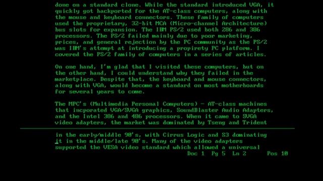 PCEM Emulating The Compaq Portable Plus смотреть онлайн