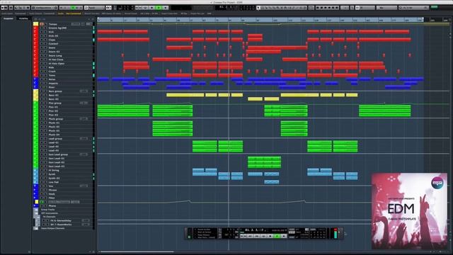 EDM Cubase Pro Template смотреть онлайн