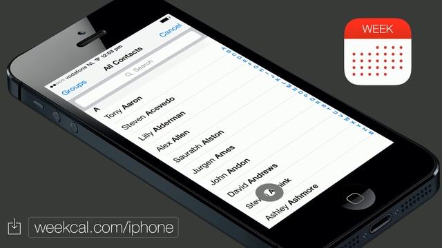 Week Calendar: Local Calendar Invite (iPhone & iPad) смотреть онлайн