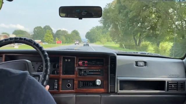 1997 Jeep Cherokee Sport 5 speed test drive for C&Bs смотреть онлайн