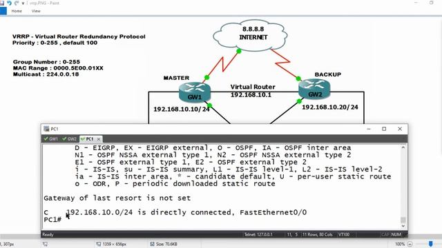 VRRP (Virtual Router Redundancy Protocol) смотреть онлайн