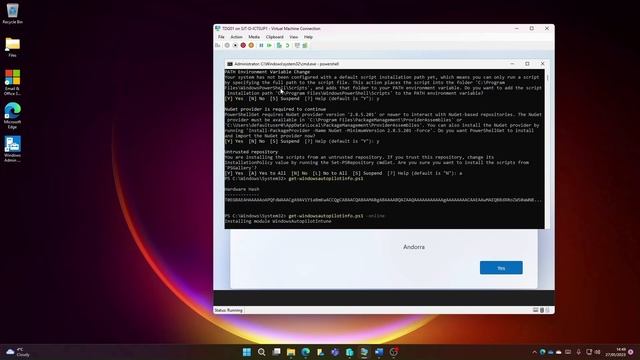 Windows Autopilot - Register Device During OOBE (Online) смотреть онлайн