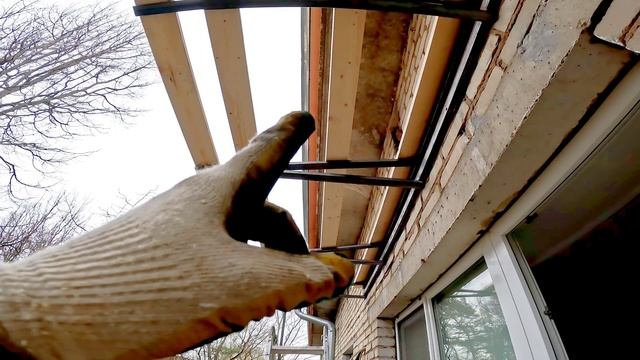 Крыша на балкон последнего 5-го этажа в г.Химки/Установка новой крыши/Ремонт крыши балкона смотреть онлайн