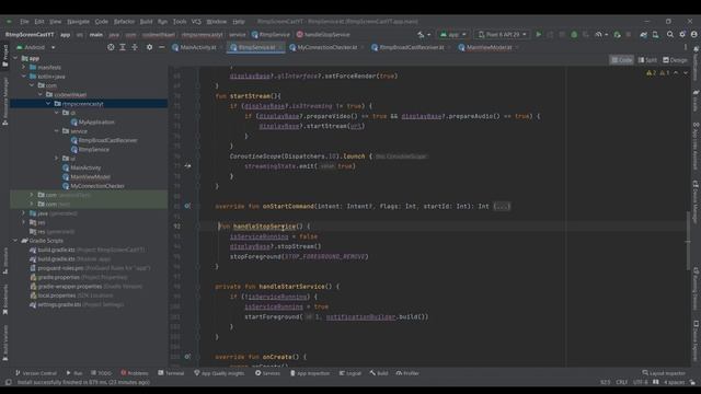 04. Sharing Screen To RTP Server - Android RTP(RTMP/RTSP) Screen Share