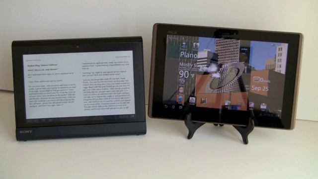 Asus Eee Pad Transformer vs. Sony Tablet S Comparison смотреть онлайн