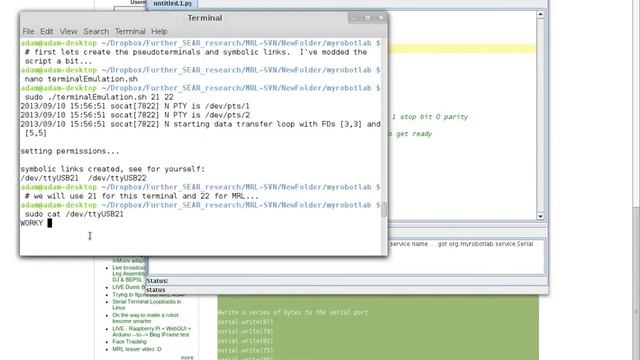 Serial terminal issues.... смотреть онлайн