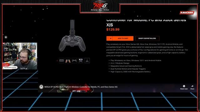 FIRST 3rd Party Wireless Xbox Controller! PowerA MOGA XP-ULTRA for Xbox Series X/S, PC and Android смотреть онлайн