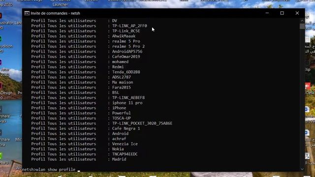 Show All Wifi Password CMD | windows 10/8/7/Vista/XP смотреть онлайн