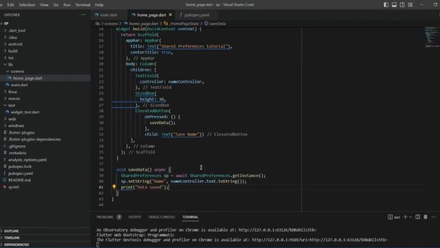 Shared Preferences In Flutter смотреть онлайн