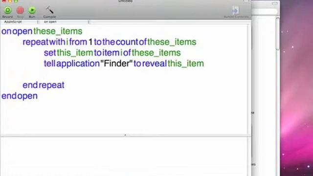 20. AppleScript Droplets - Leopard Server смотреть онлайн